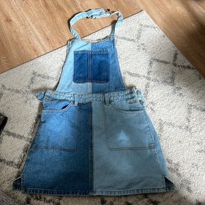 Jean Overall Dress